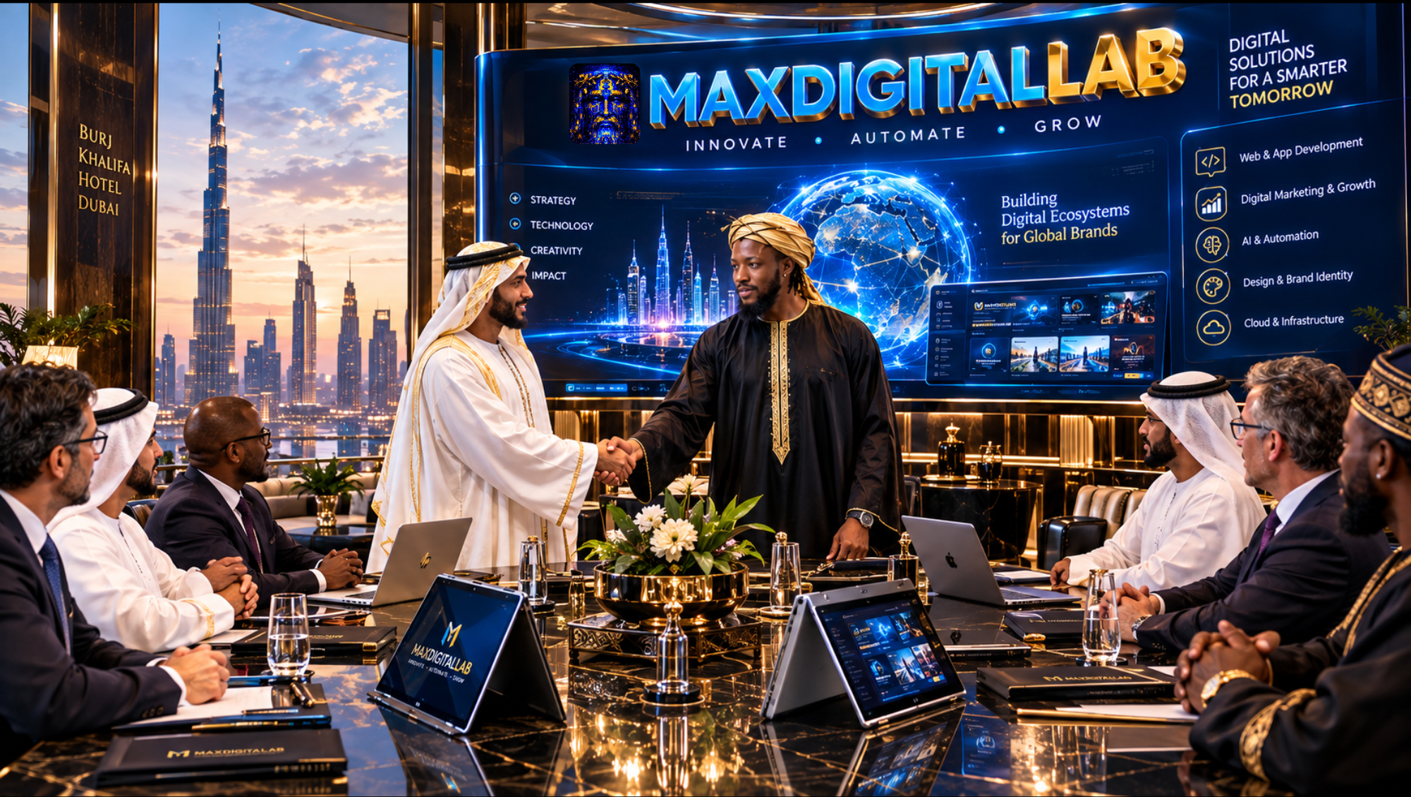 MaxDigitalLab - Building Digital Ecosystems for Global Brands