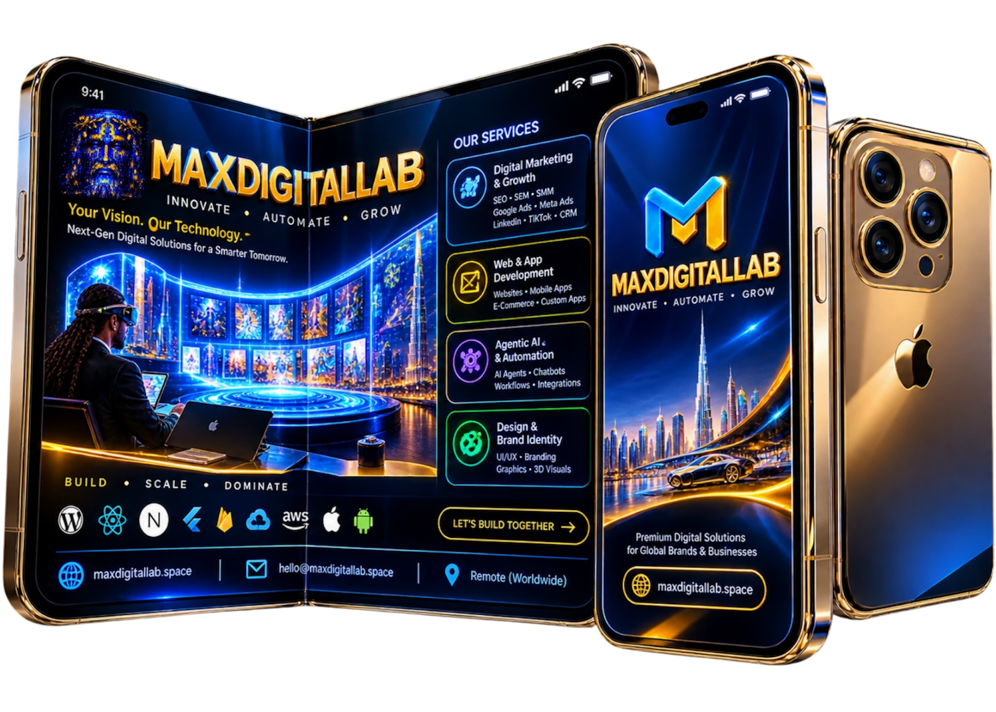 MaxDigitalLab - Building Digital Ecosystems for Global Brands